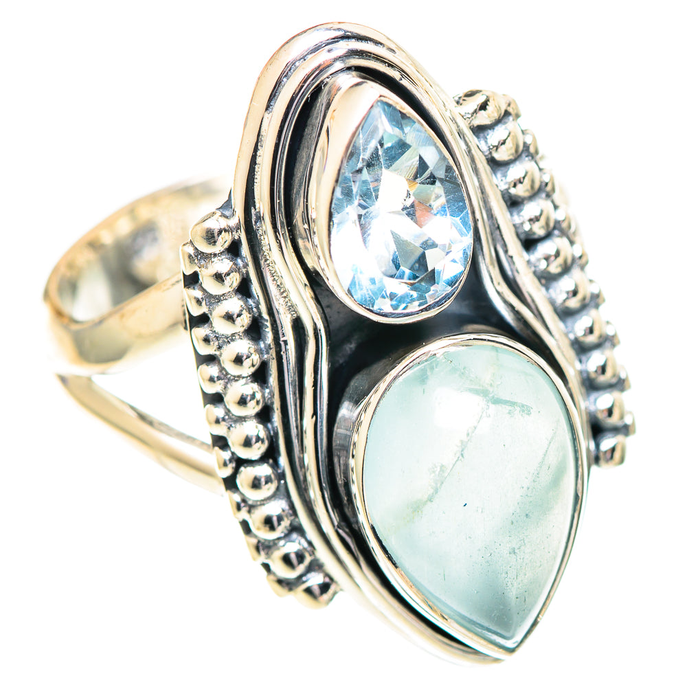 Aquamarine Rings handcrafted by Anasilvercos - RING107198 - Photo 2