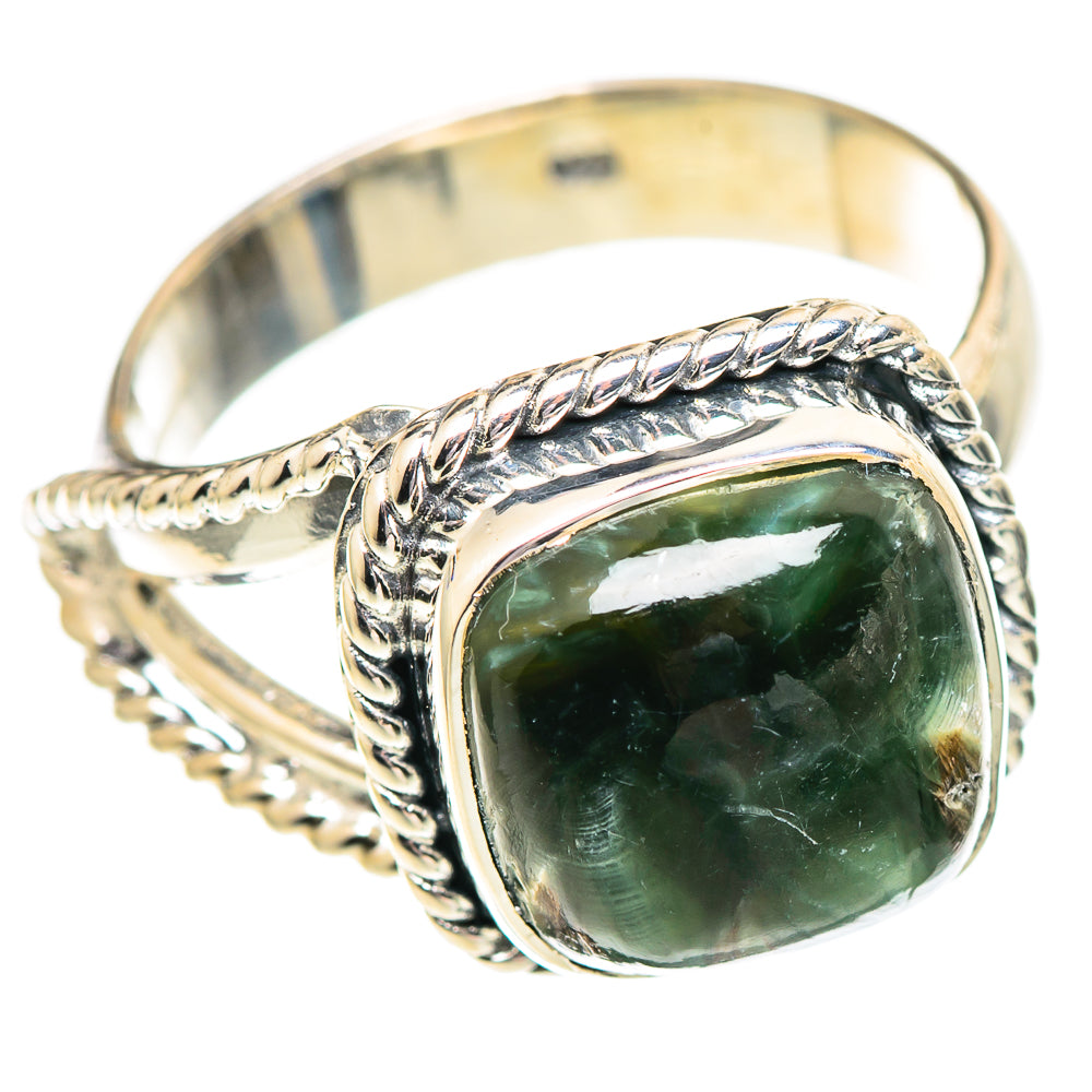 Seraphinite Rings handcrafted by Anasilvercos - RING107209 - Photo 2