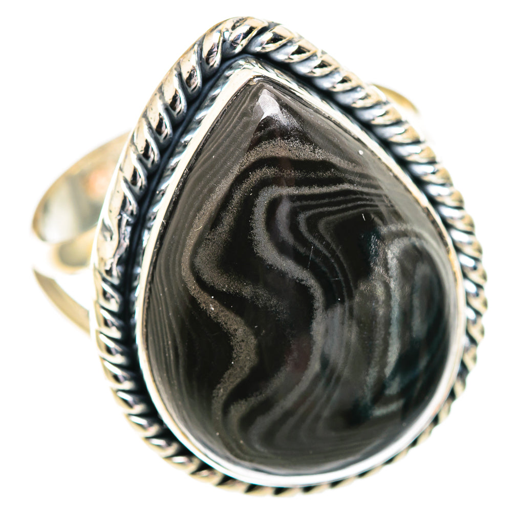 Psilomelane Rings handcrafted by Anasilvercos - RING107222 - Photo 2