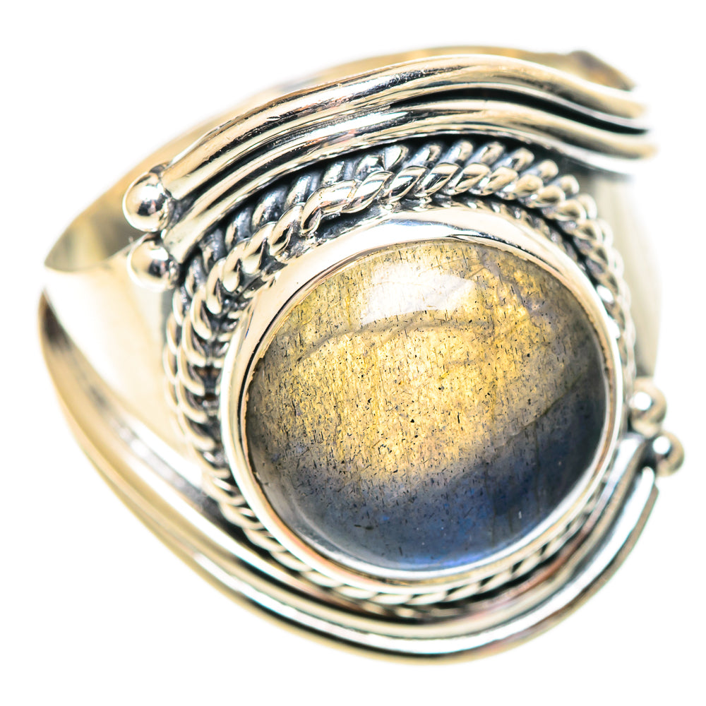 Labradorite Rings handcrafted by Anasilvercos - RING107232 - Photo 2