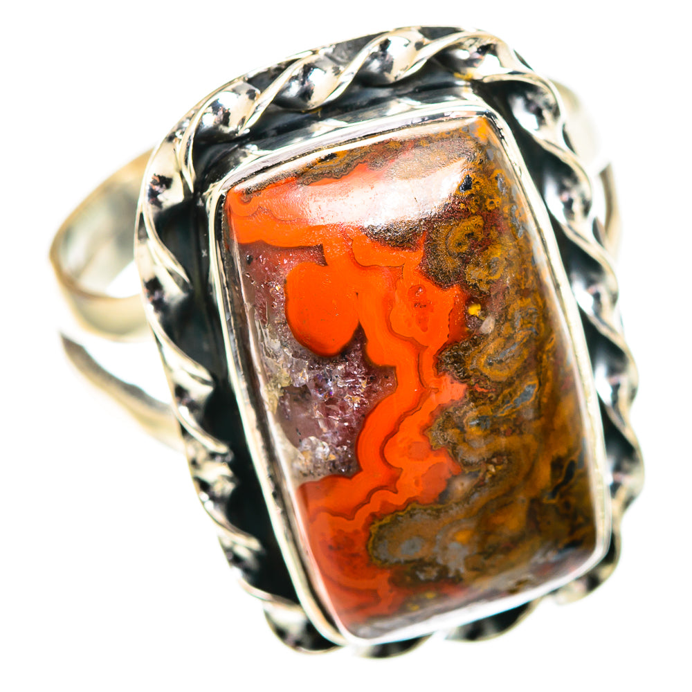Moroccan Agate Rings handcrafted by Anasilvercos - RING107246 - Photo 2