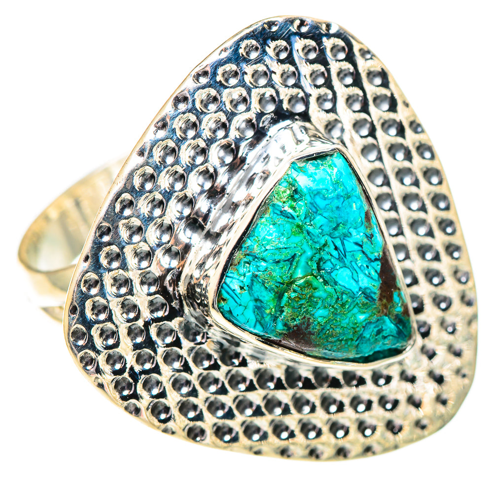 Chrysocolla Rings handcrafted by Anasilvercos - RING107263 - Photo 2
