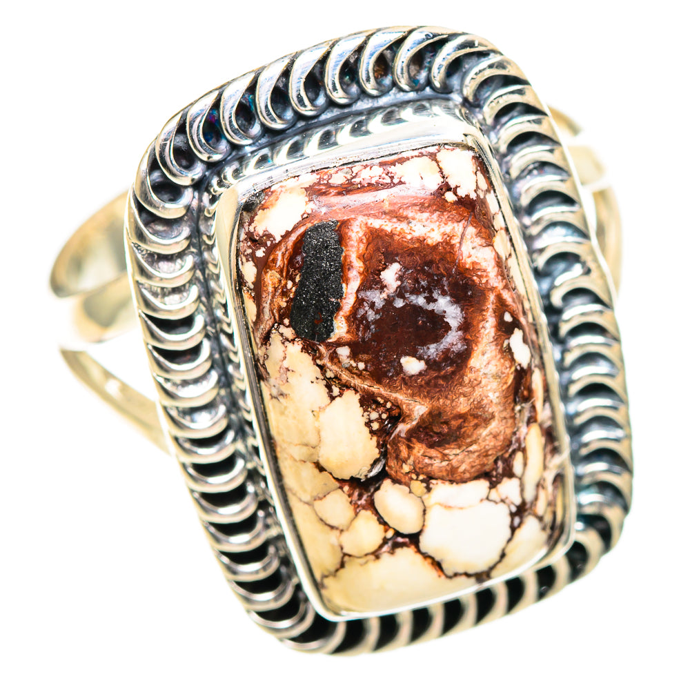 Wild Horse Jasper Rings handcrafted by Anasilvercos - RING107277 - Photo 2