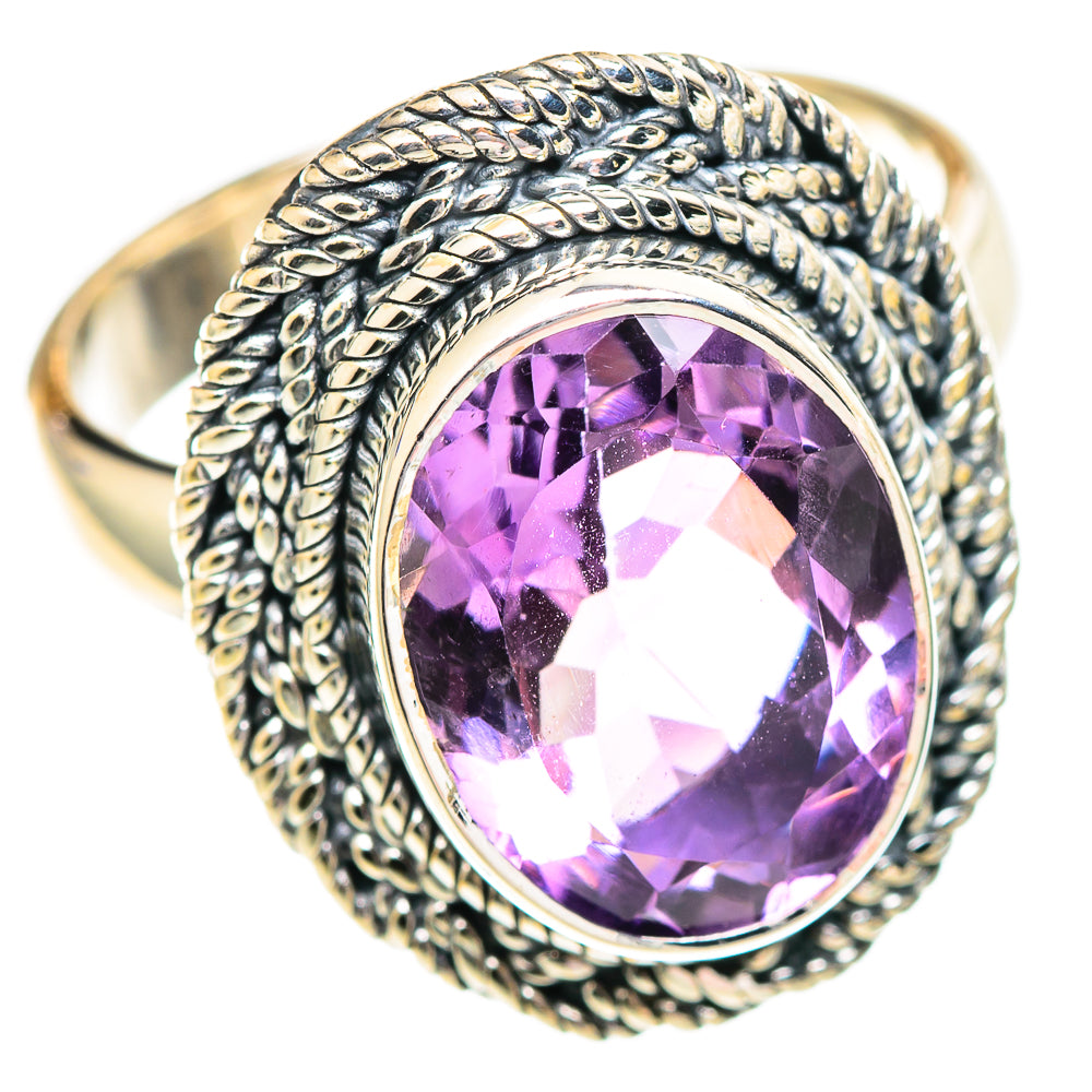Amethyst Rings handcrafted by Anasilvercos - RING107281 - Photo 2