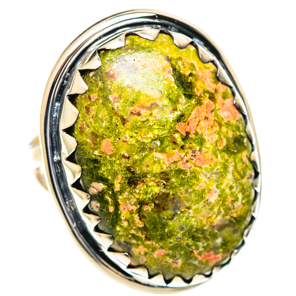 Unakite Rings handcrafted by Anasilvercos - RING107302 - Photo 2