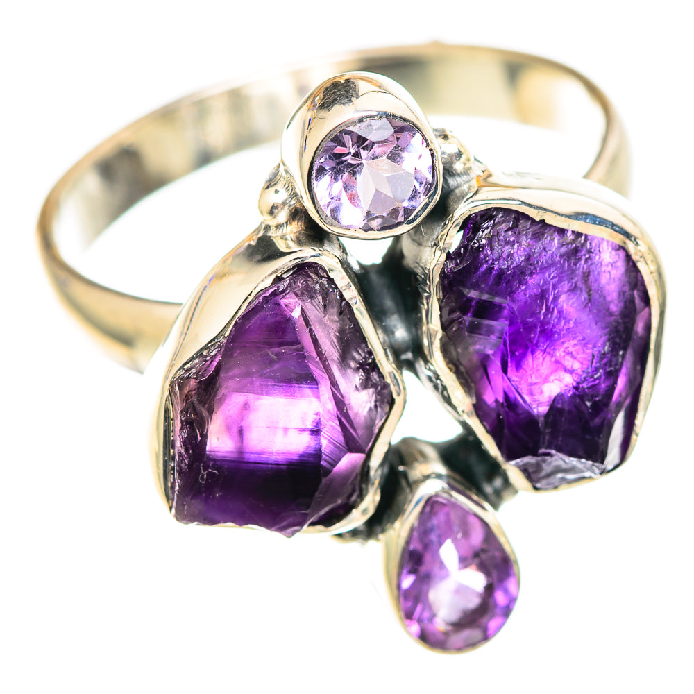 Amethyst Rings handcrafted by Anasilvercos - RING107313 - Photo 2
