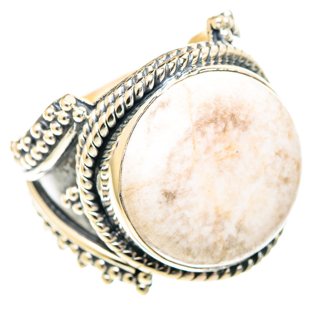 Scolecite Rings handcrafted by Anasilvercos - RING107352 - Photo 2