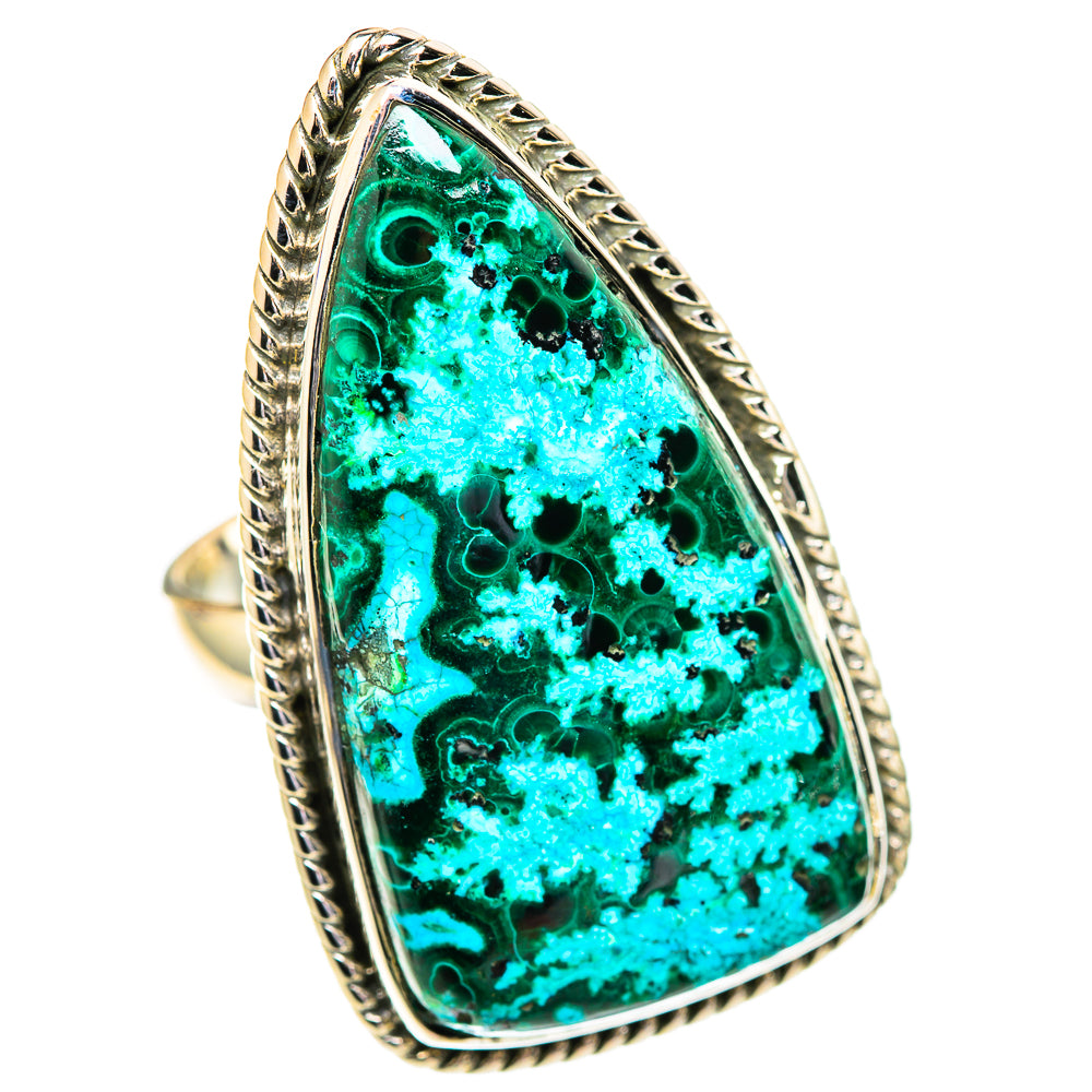 Chrysocolla Rings handcrafted by Anasilvercos - RING107355 - Photo 2
