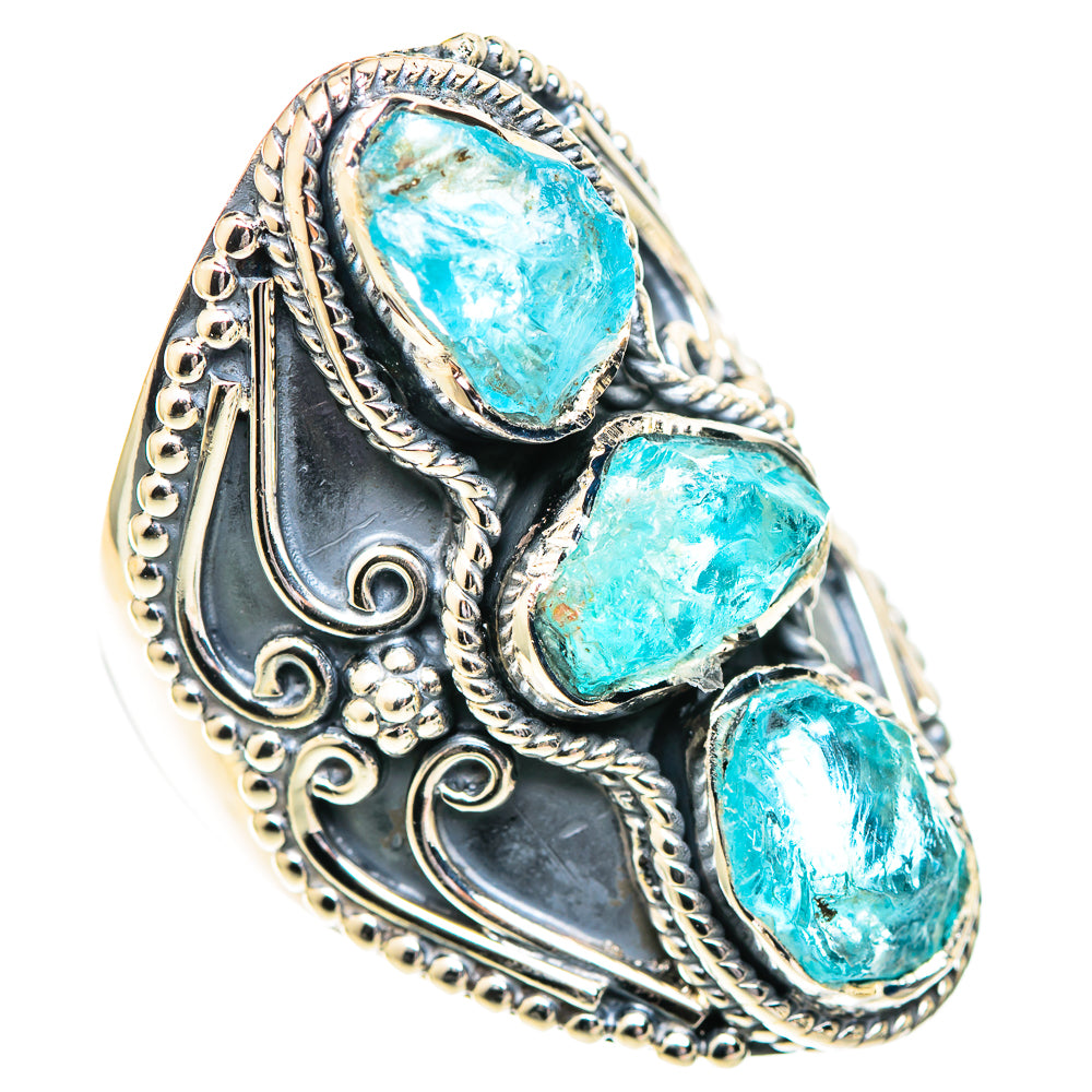 Apatite Rings handcrafted by Anasilvercos - RING107360 - Photo 2