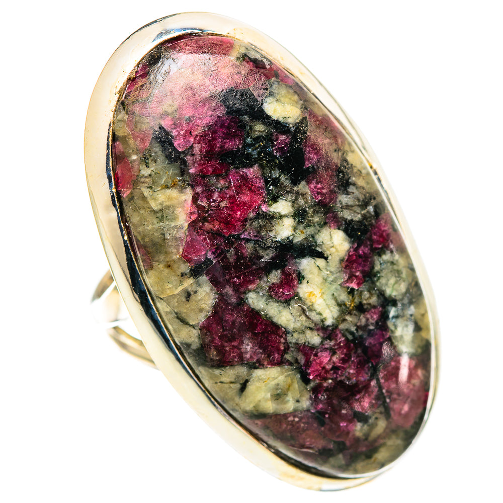 Russian Eudialyte Rings handcrafted by Anasilvercos - RING107384 - Photo 2