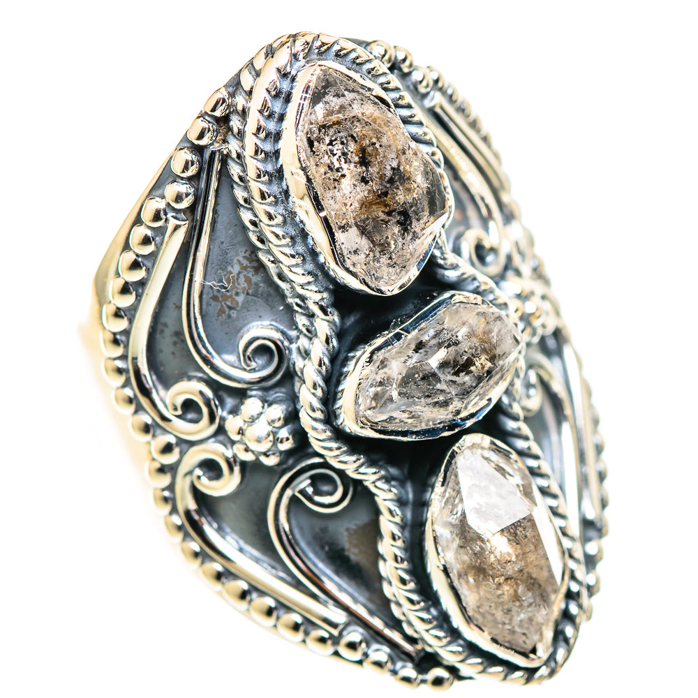 Herkimer Diamond Rings handcrafted by Anasilvercos - RING107389 - Photo 2