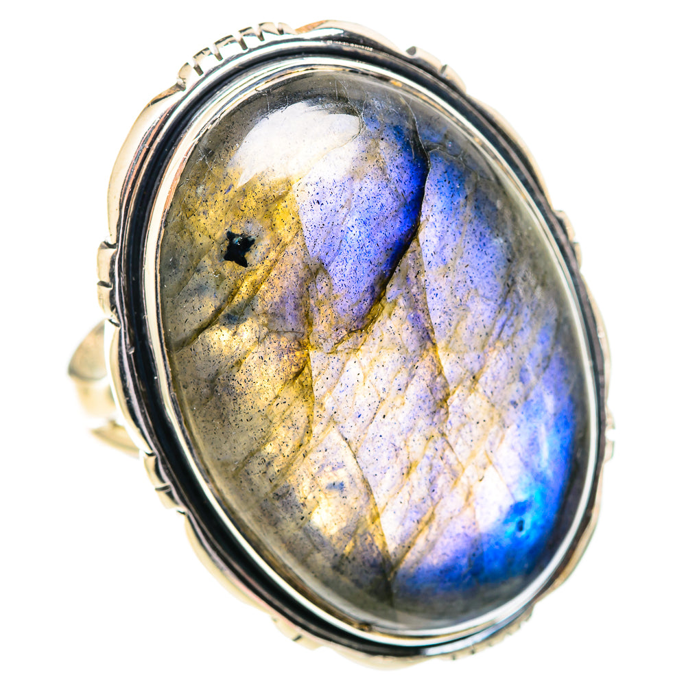 Labradorite Rings handcrafted by Anasilvercos - RING107403 - Photo 2