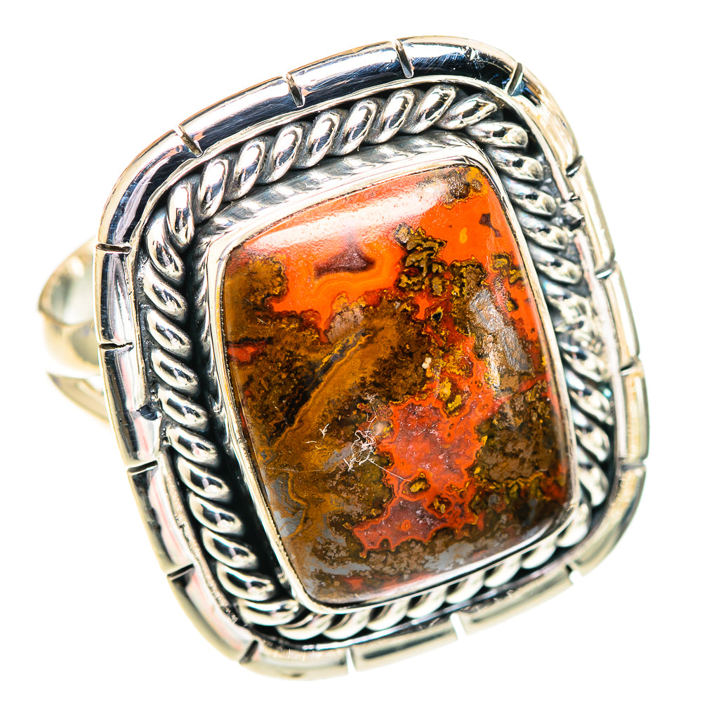 Moroccan Agate Rings handcrafted by Anasilvercos - RING107419 - Photo 2