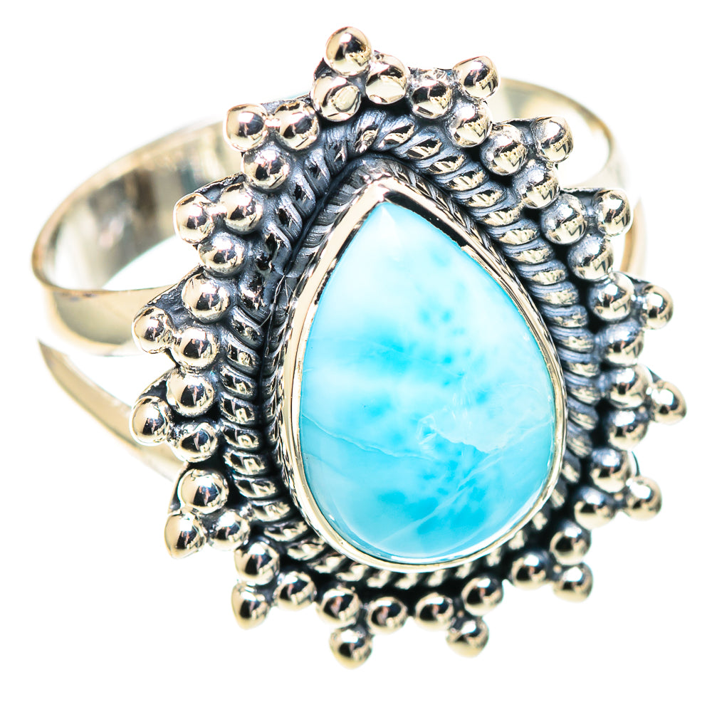 Larimar Rings handcrafted by Anasilvercos - RING107432 - Photo 2