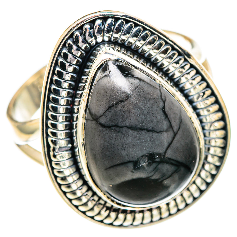 Picasso Jasper Rings handcrafted by Anasilvercos - RING107456 - Photo 2
