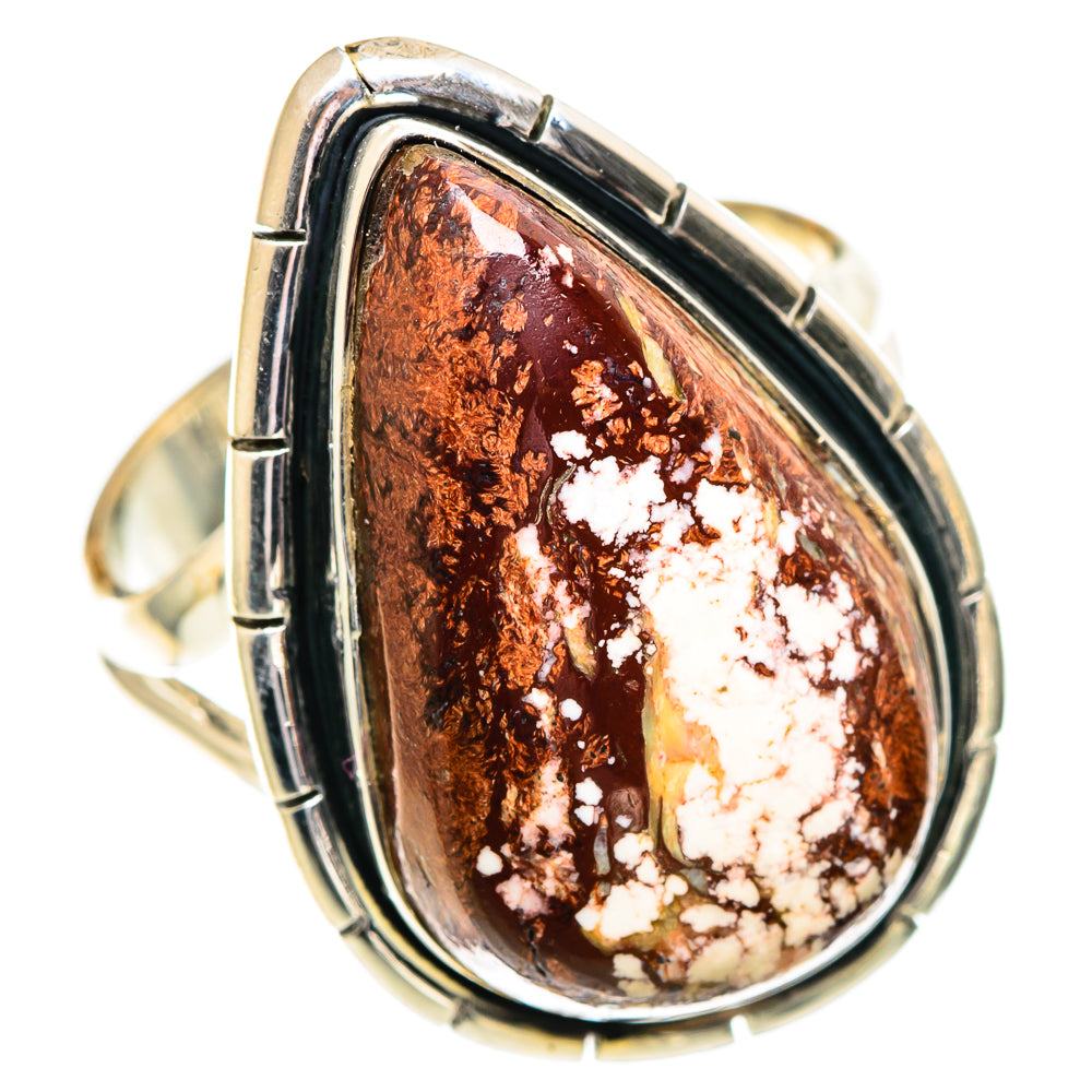 Wild Horse Jasper Rings handcrafted by Anasilvercos - RING107480 - Photo 2