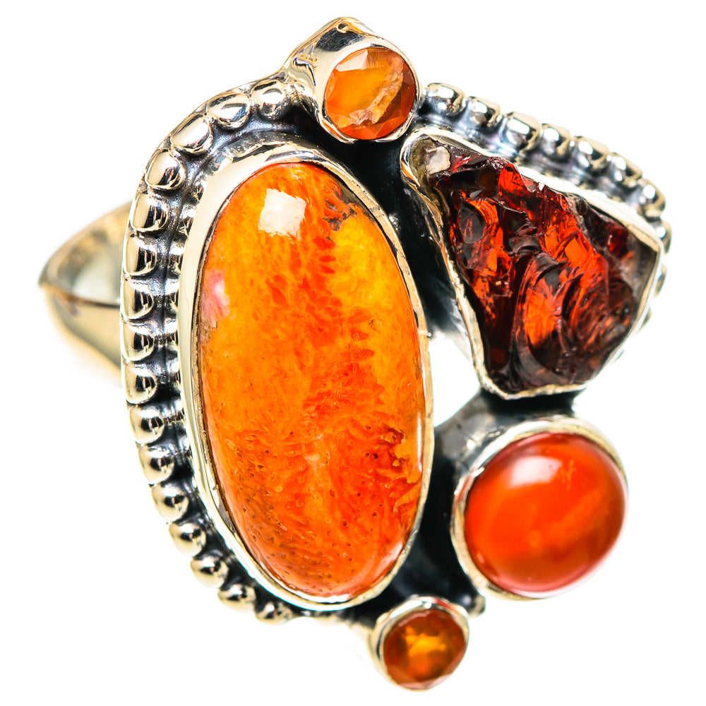 Sponge Coral Rings handcrafted by Anasilvercos - RING107483 - Photo 2