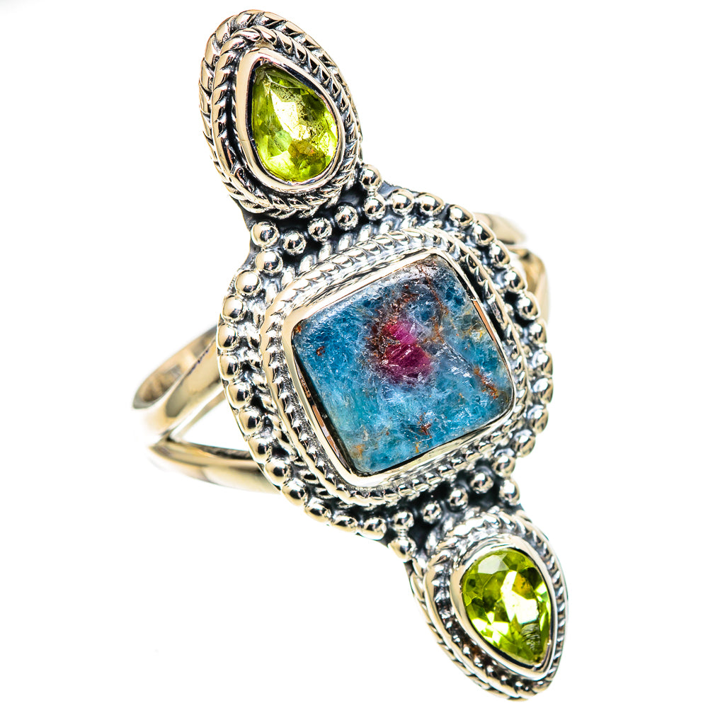 Ruby In Kyanite Rings handcrafted by Anasilvercos - RING107494 - Photo 2