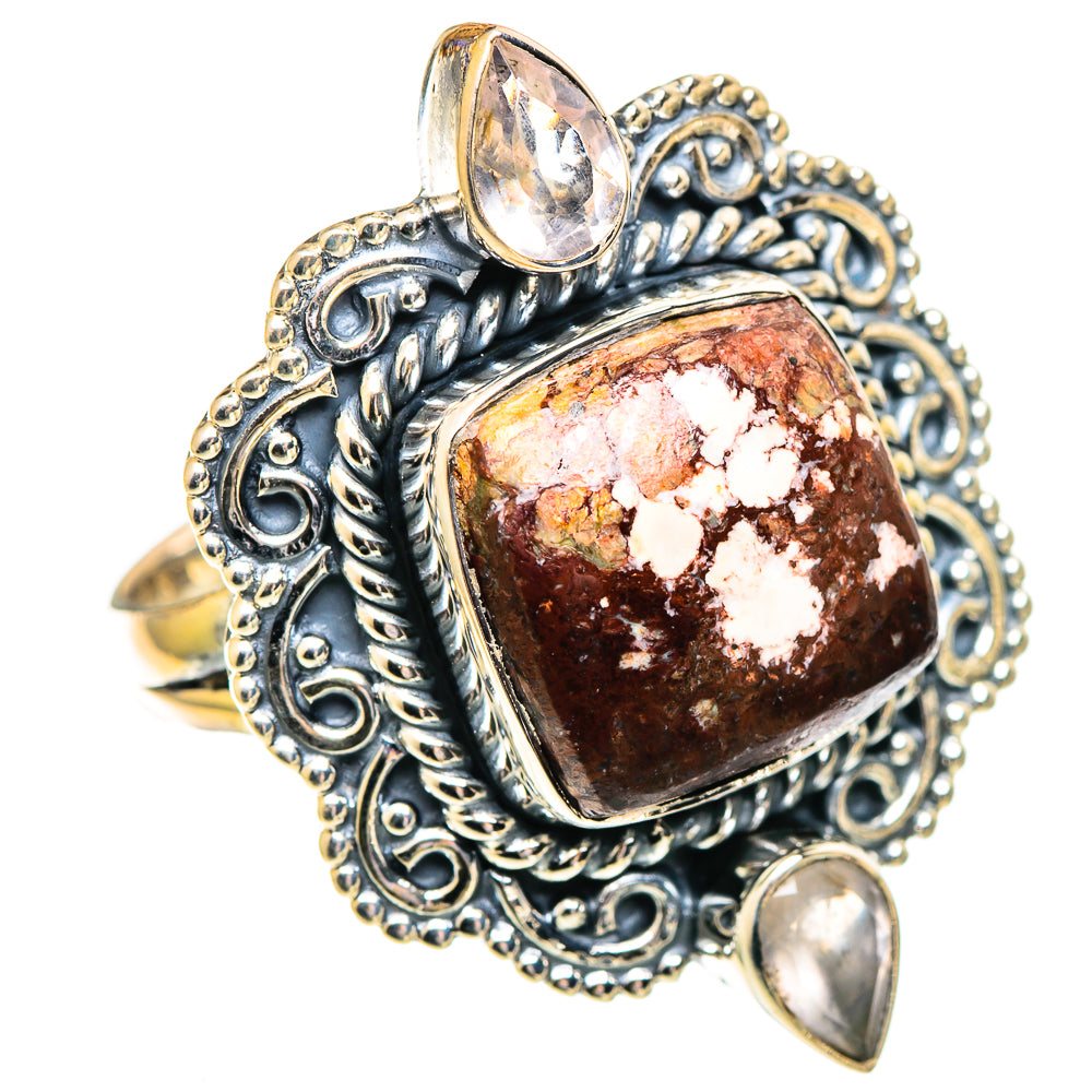 Wild Horse Jasper Rings handcrafted by Anasilvercos - RING107514 - Photo 2