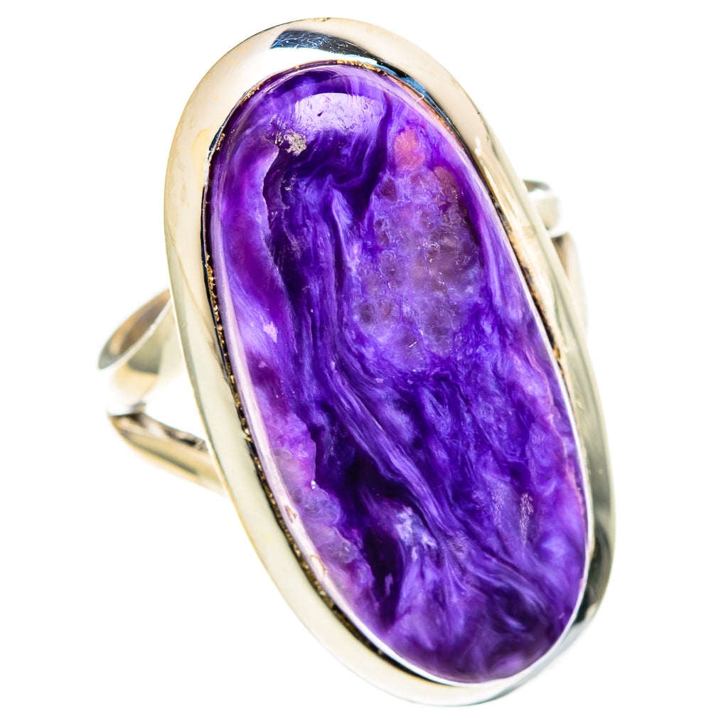 Charoite Rings handcrafted by Anasilvercos - RING107519 - Photo 2
