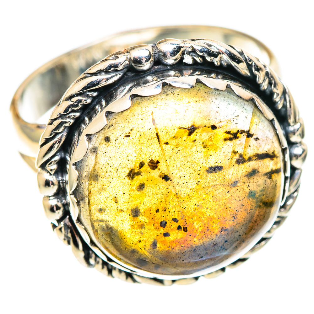 Labradorite Rings handcrafted by Anasilvercos - RING107533 - Photo 2
