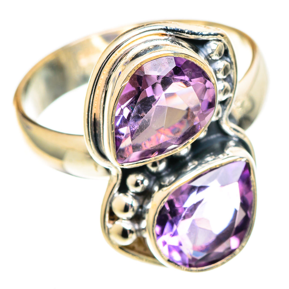 Amethyst Rings handcrafted by Anasilvercos - RING107546 - Photo 2