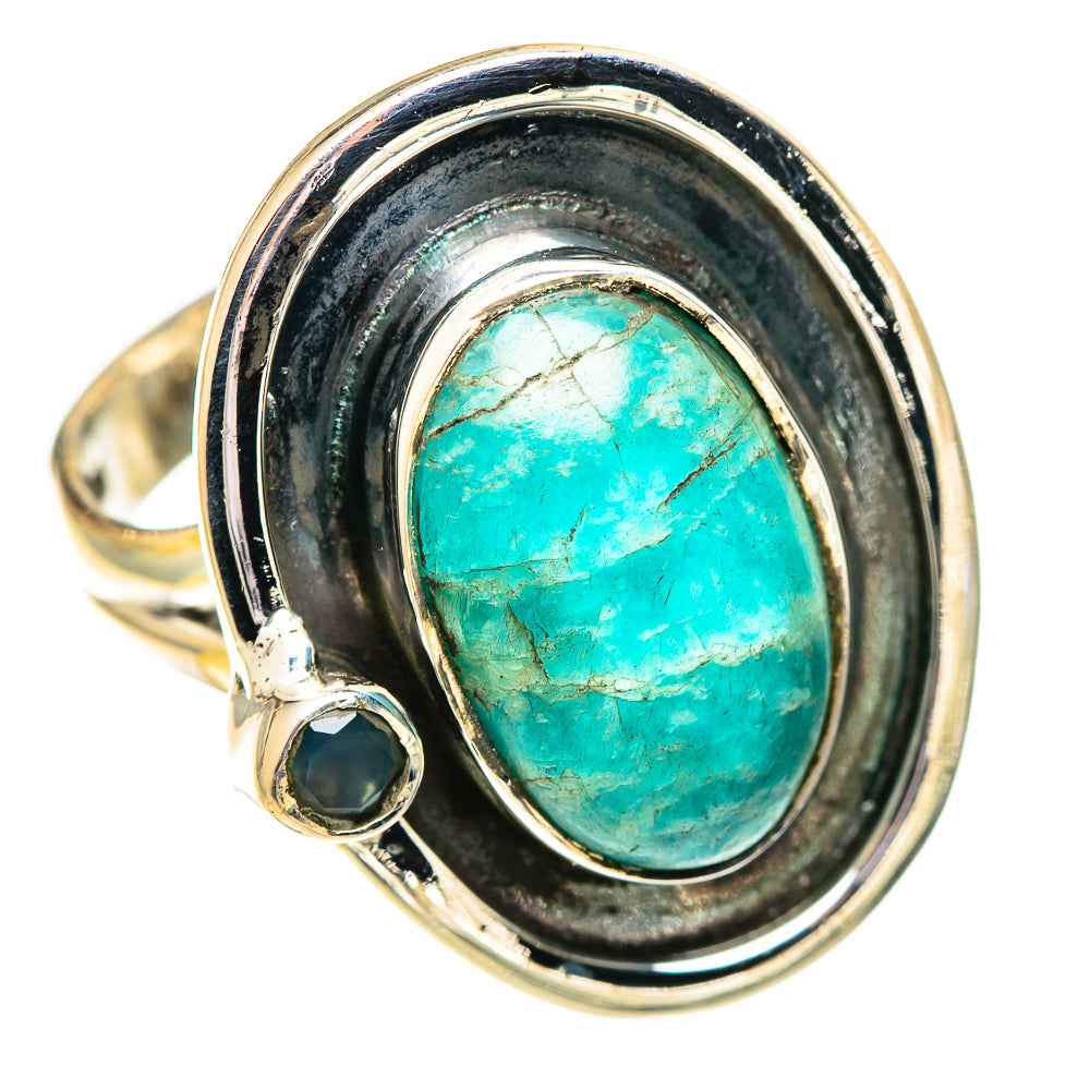 Amazonite Rings handcrafted by Anasilvercos - RING107566 - Photo 2