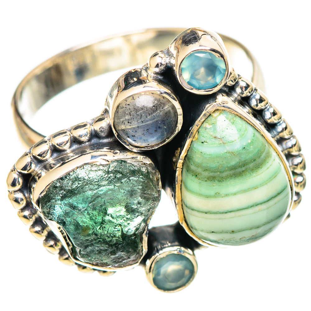 Ocean Jasper Rings handcrafted by Anasilvercos - RING107567 - Photo 2