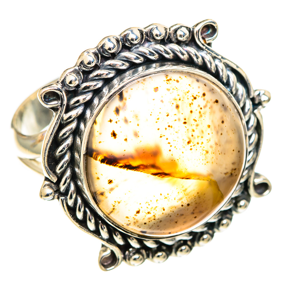 Montana Agate Rings handcrafted by Anasilvercos - RING107571 - Photo 2
