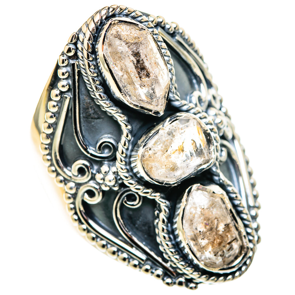 Herkimer Diamond Rings handcrafted by Anasilvercos - RING107586 - Photo 2