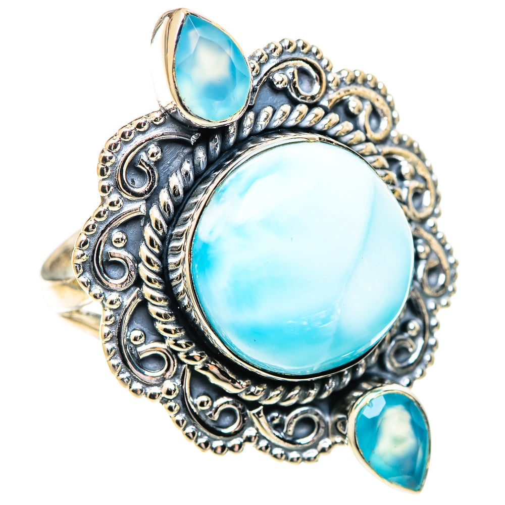 Larimar Rings handcrafted by Anasilvercos - RING107596 - Photo 2