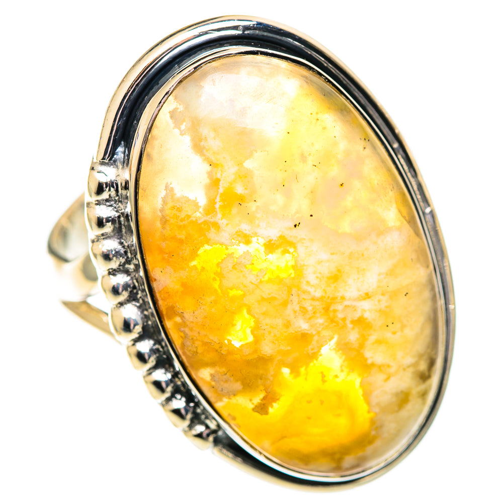 Plume Agate Rings handcrafted by Anasilvercos - RING107613 - Photo 2