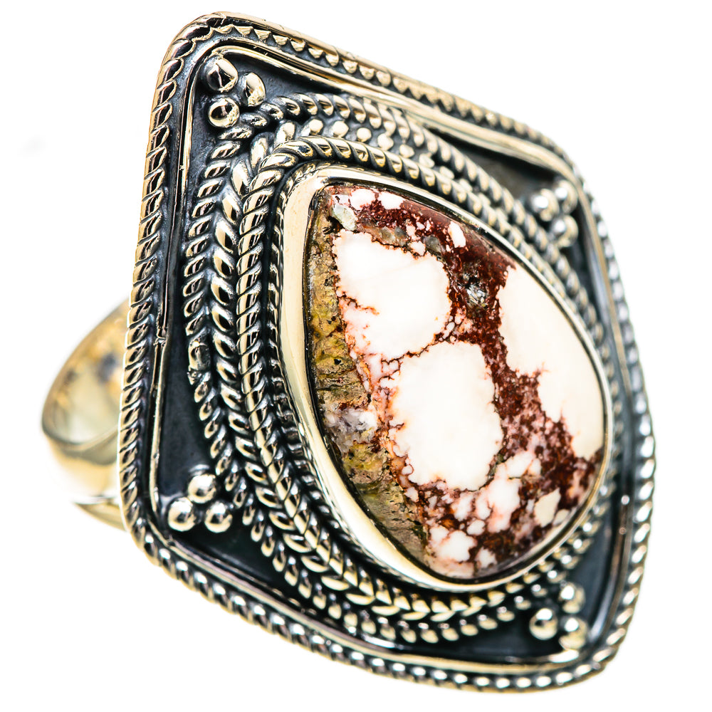 Wild Horse Jasper Rings handcrafted by Anasilvercos - RING107660 - Photo 2