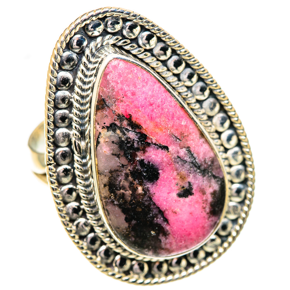 Rhodonite Rings handcrafted by Anasilvercos - RING107667 - Photo 2