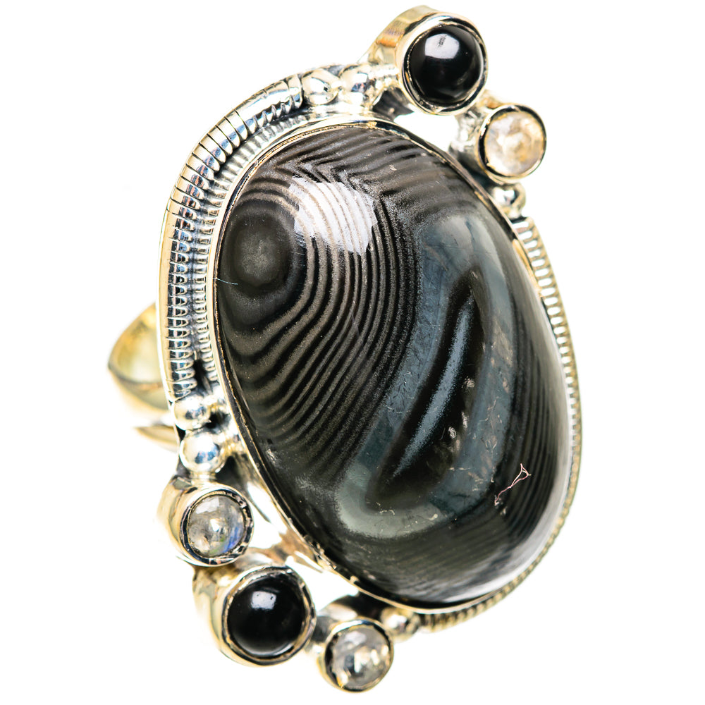 Psilomelane Rings handcrafted by Anasilvercos - RING107676 - Photo 2
