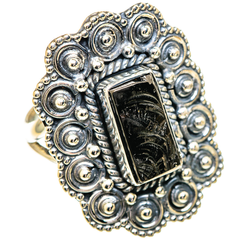 Shungite Rings handcrafted by Anasilvercos - RING107680 - Photo 2