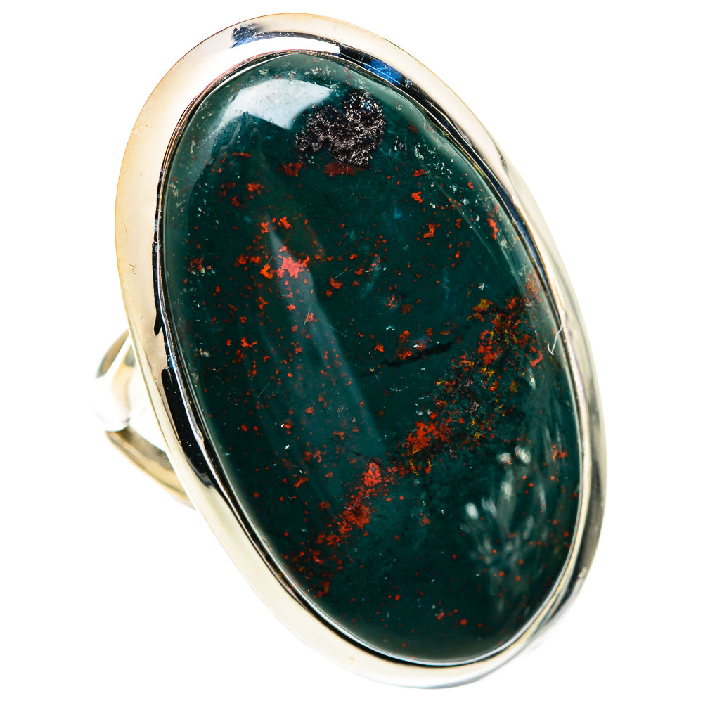 Bloodstone Rings handcrafted by Anasilvercos - RING107696 - Photo 2