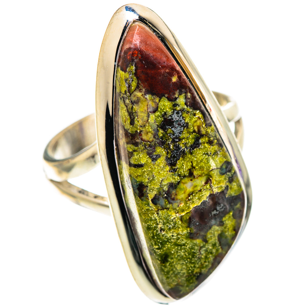 Dragon's Blood Stone Rings handcrafted by Anasilvercos - RING107699 - Photo 2