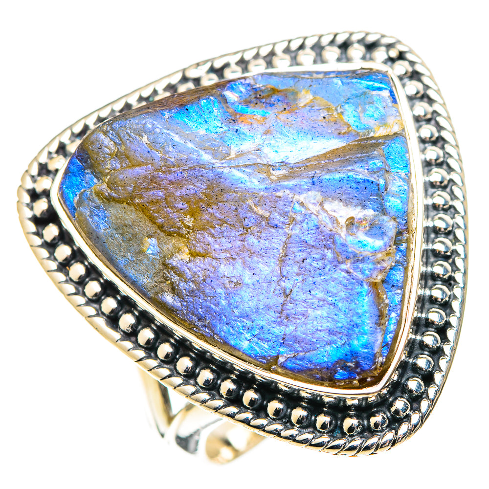 Labradorite Rings handcrafted by Anasilvercos - RING107718 - Photo 2
