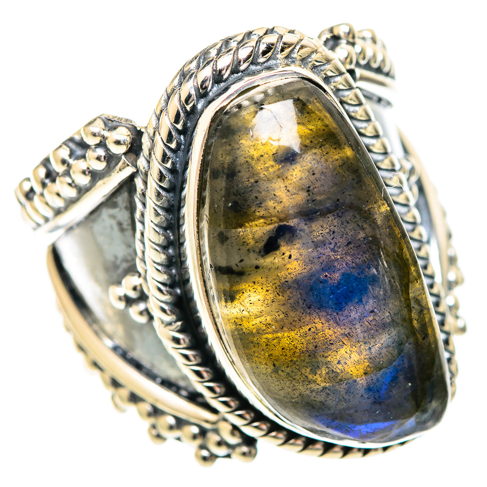 Labradorite Rings handcrafted by Anasilvercos - RING107724 - Photo 2