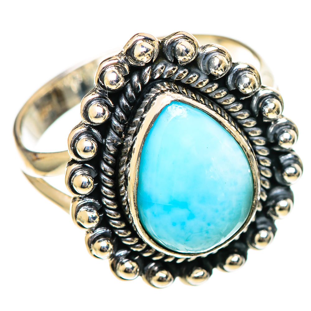 Larimar Rings handcrafted by Anasilvercos - RING107733 - Photo 2