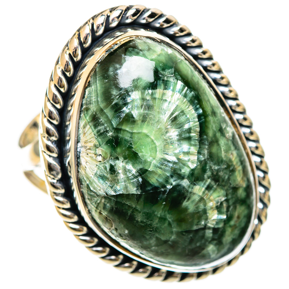 Seraphinite Rings handcrafted by Anasilvercos - RING107737 - Photo 2