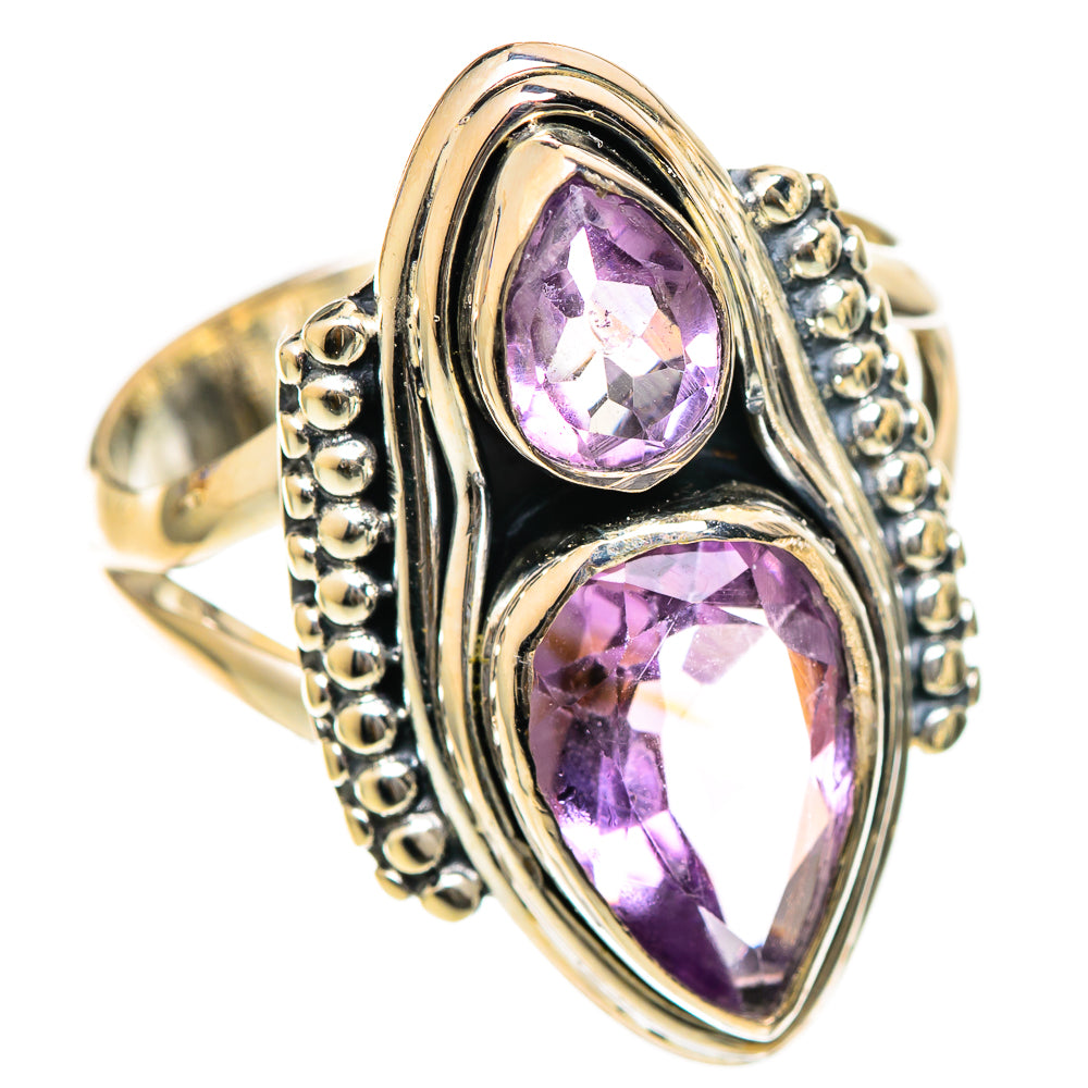 Amethyst Rings handcrafted by Anasilvercos - RING107749 - Photo 2
