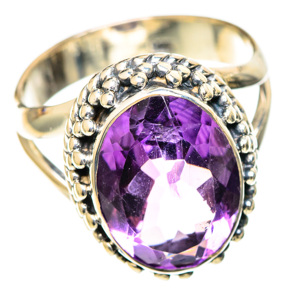 Amethyst Rings handcrafted by Anasilvercos - RING107751 - Photo 2