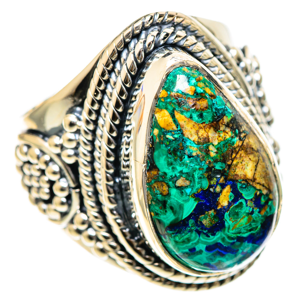 Chrysocolla Rings handcrafted by Anasilvercos - RING107758 - Photo 2