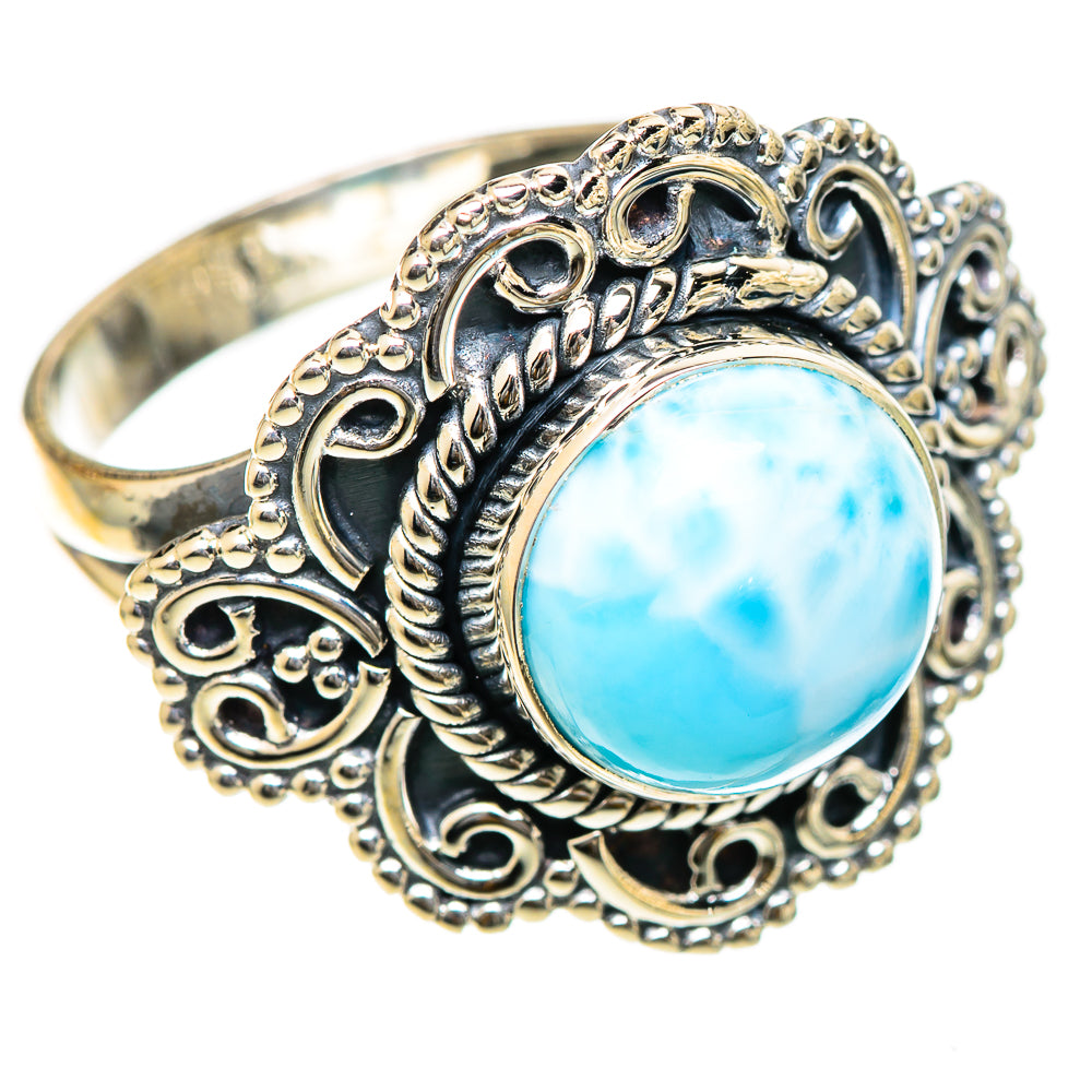 Larimar Rings handcrafted by Anasilvercos - RING107769 - Photo 2