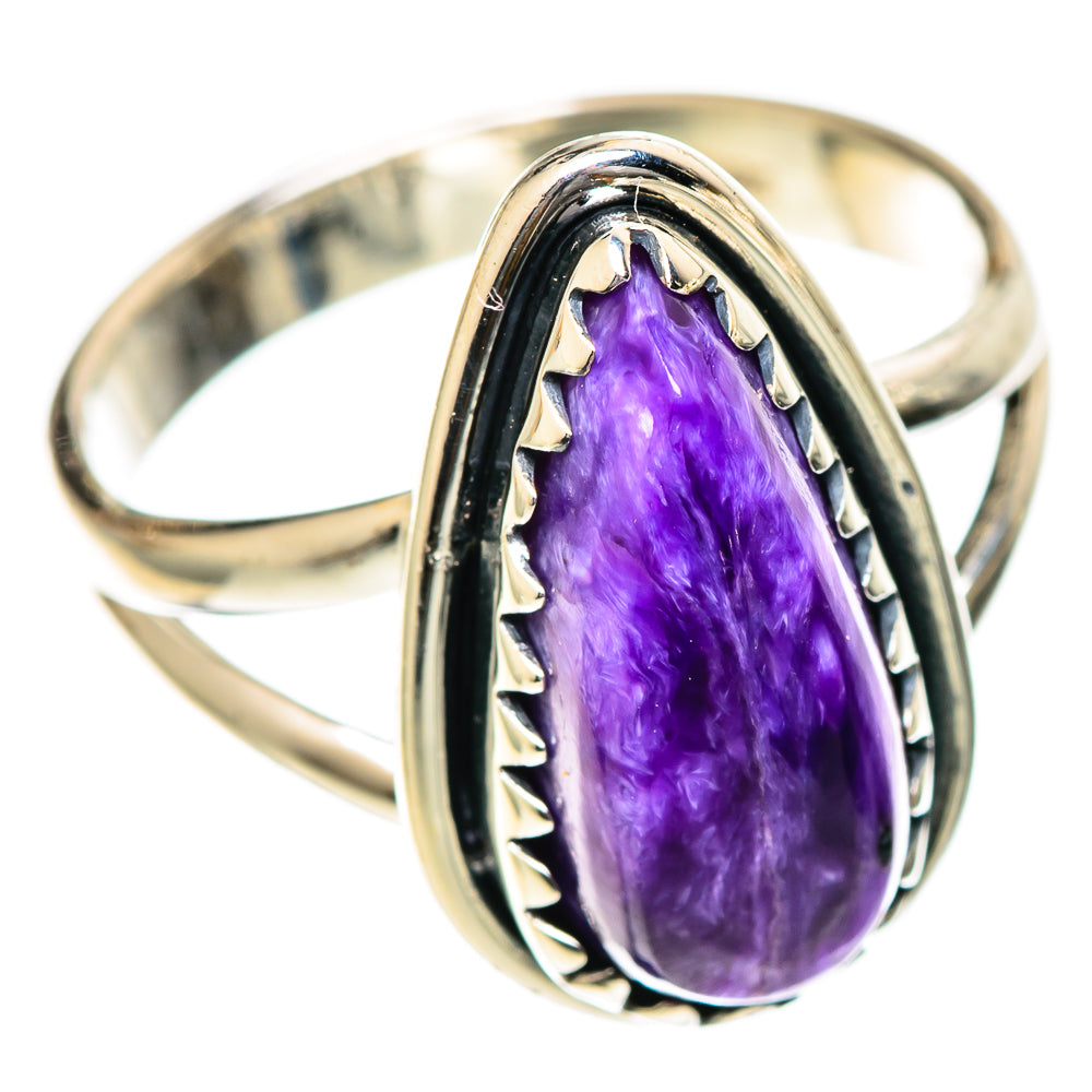Charoite Rings handcrafted by Anasilvercos - RING107785 - Photo 2
