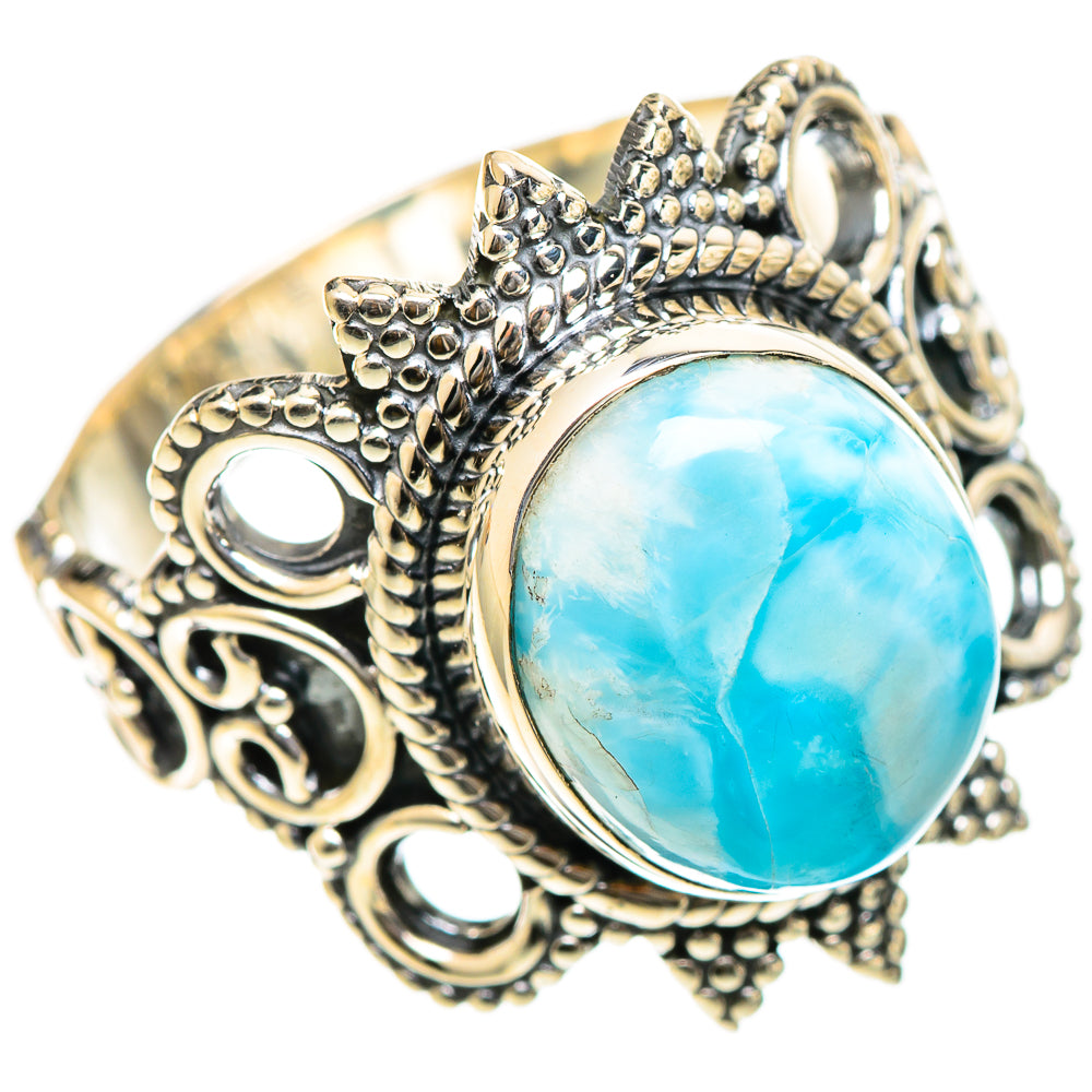 Larimar Rings handcrafted by Anasilvercos - RING107804 - Photo 2