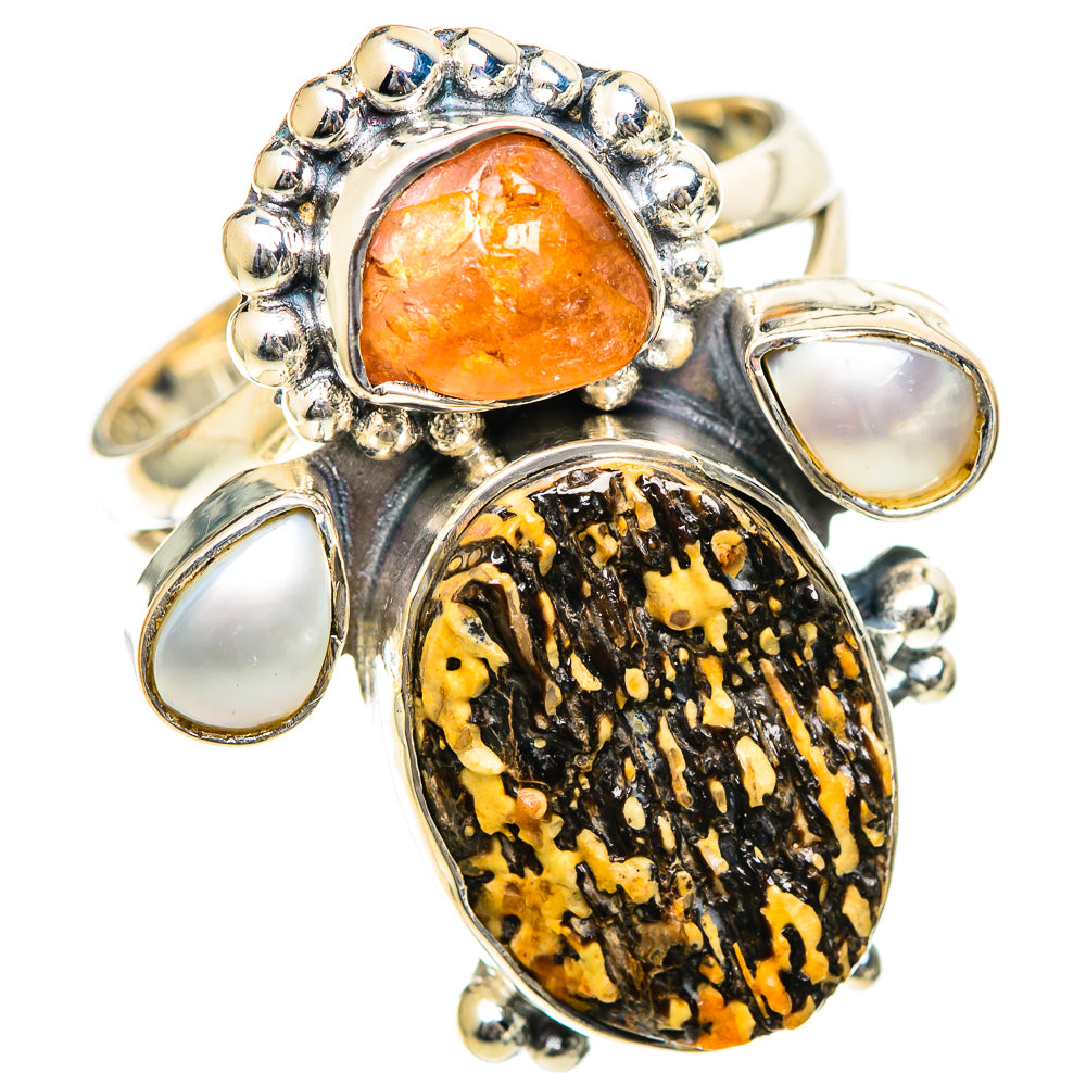 Dinosaur Bone Rings handcrafted by Anasilvercos - RING107813 - Photo 2