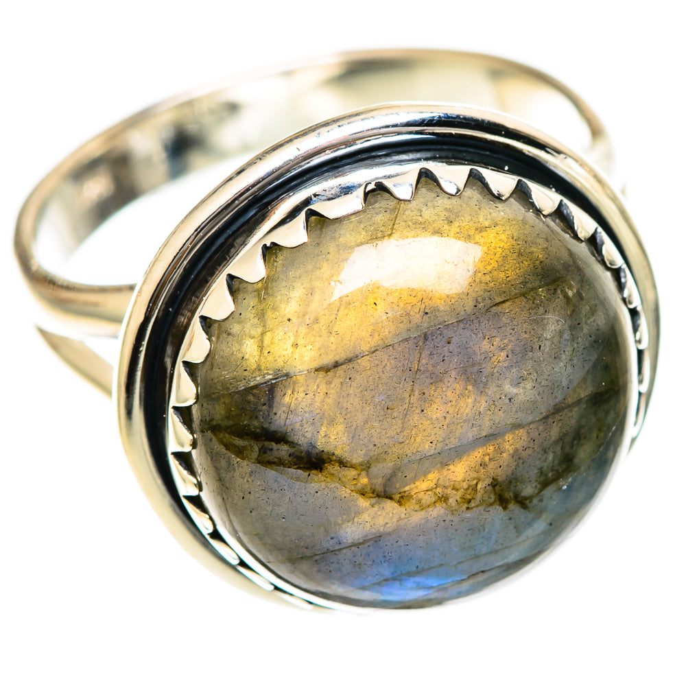 Labradorite Rings handcrafted by Anasilvercos - RING107839 - Photo 2